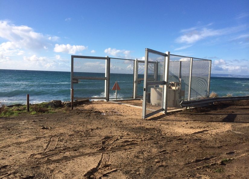 Raw Water Fence 1